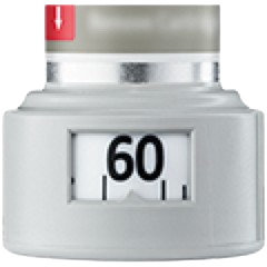 Indicatorul de doză afișează numărul de doze rămase